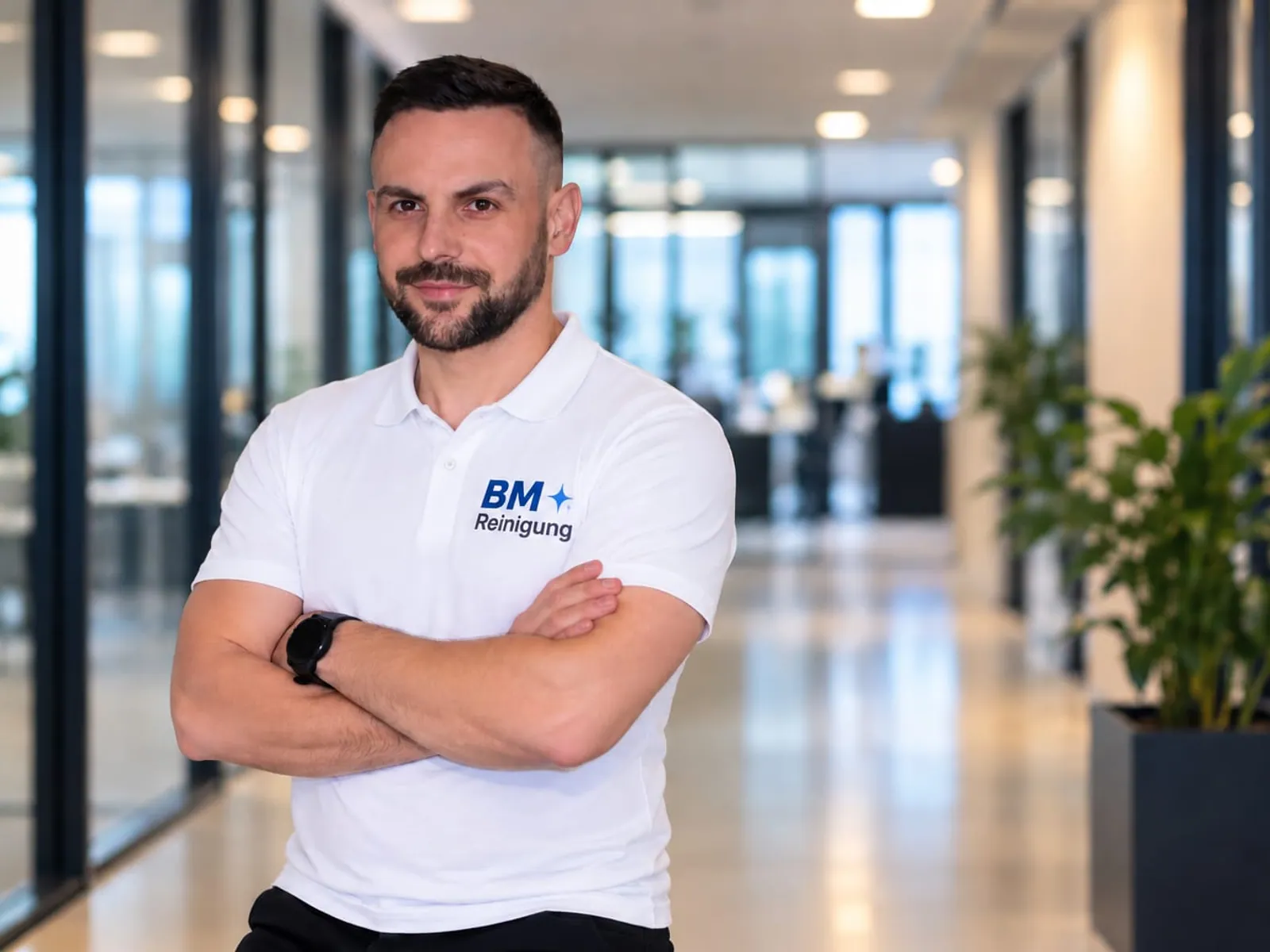 Berat Murati, Inhaber von BM Reinigung & Hausbetreuung